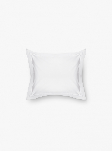 SPIRIT PILLOWCASE WITH EMBROIDERY 2-PACK - Pure White